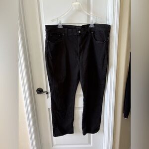 Lucky Brand Men’s Athletic Fit Black Jeans Size 46x30